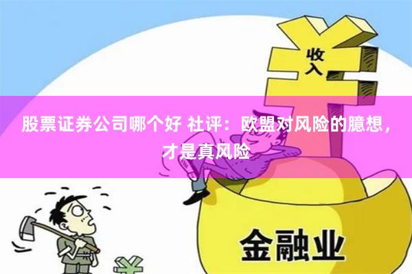 股票证券公司哪个好 社评：欧盟对风险的臆想，才是真风险