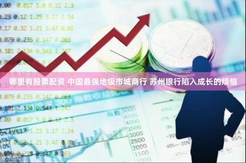 哪里有股票配资 中国最强地级市城商行 苏州银行陷入成长的烦恼