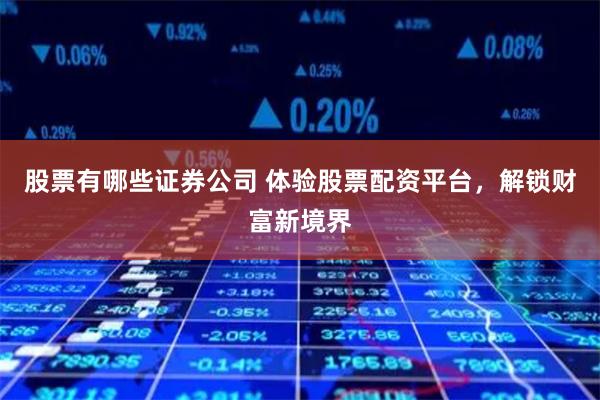 股票有哪些证券公司 体验股票配资平台，解锁财富新境界